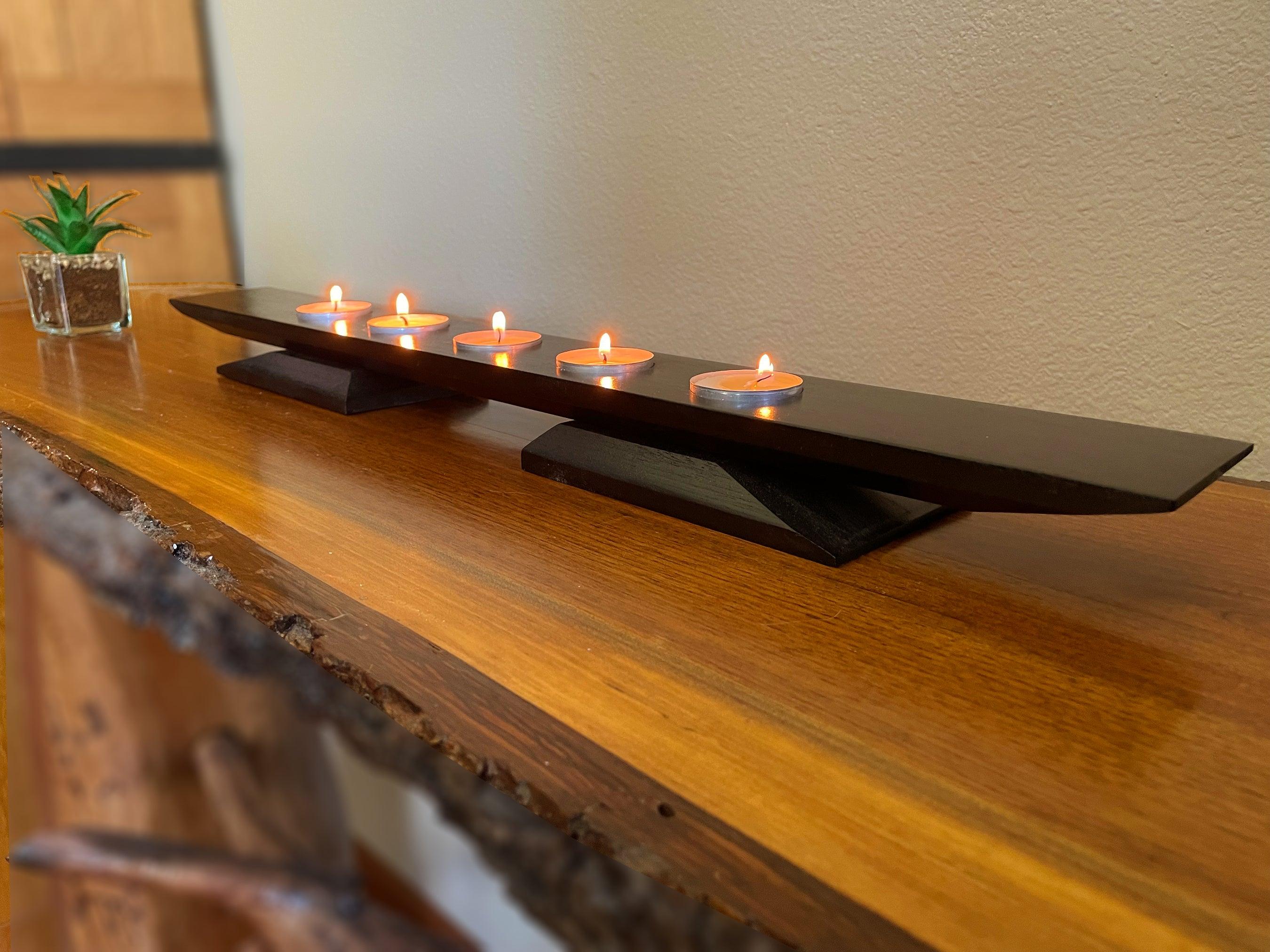 Illuminating Elegance: The Art of Black Tea Light Candle Holders
