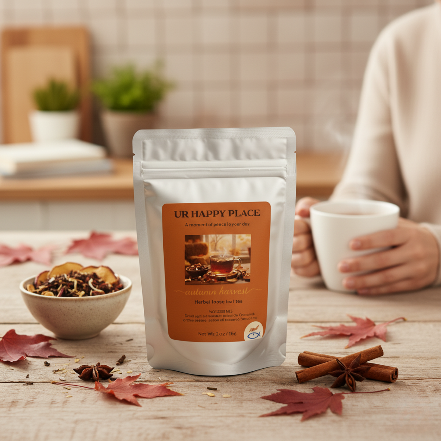 Autumn Apple Almond Tea