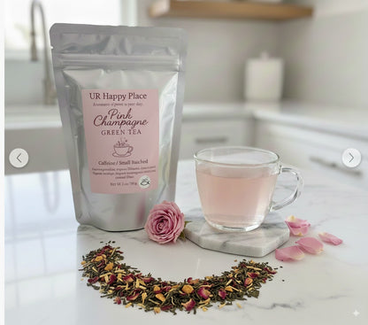 Pink Champagne Green Tea