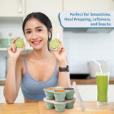 UR Happy Place Silicone Freezer Tray with Lid – 1 Cup Capacity – Easy Release Molds for Juices, Ice, Puree, and More – Microwave & Dishwasher Safe – Perfect for Meal Prep – Kitchen & Dining