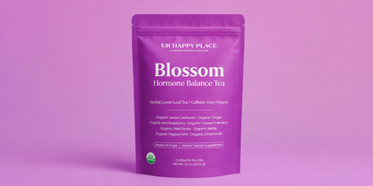 Hormone Balance Tea for Women – PMS Relief, Bloating Support, Calm Mood Herbal Tea (Caffeine-Free)