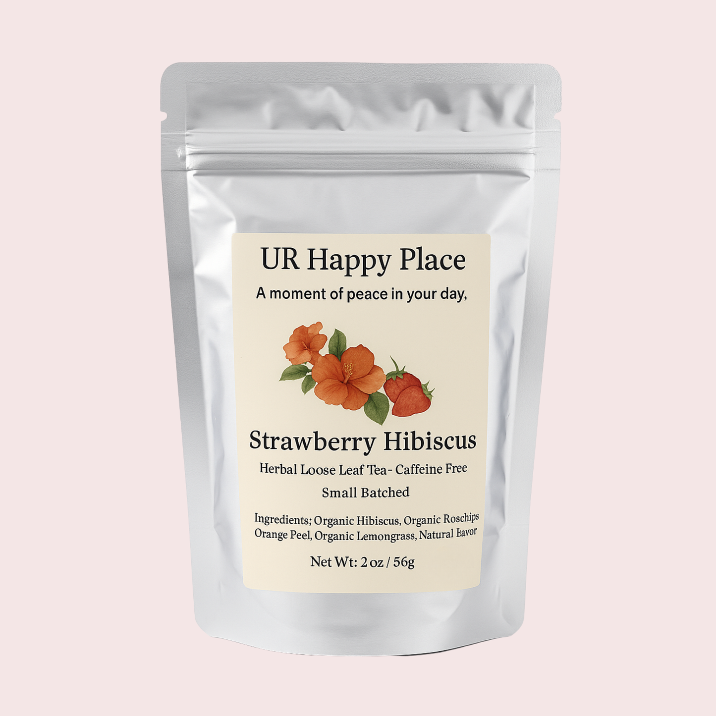 Strawberry Hibiscus Herbal Tea