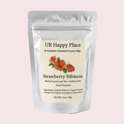 Strawberry Hibiscus Herbal Tea